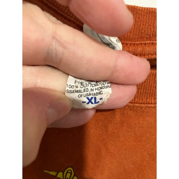 Activision We Put You In The Game Vintage Y2K T-Shirt, Orange, XL - Picture 2 of 4